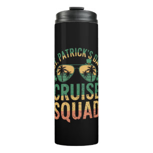 Bouteilles Isothermes Équipe de croisière de la Saint-Patrick drôle fami