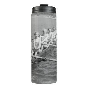Bouteilles Isothermes ÉQUIPE D'ÉQUIPEvintage, sport, rangée, équipe, bat