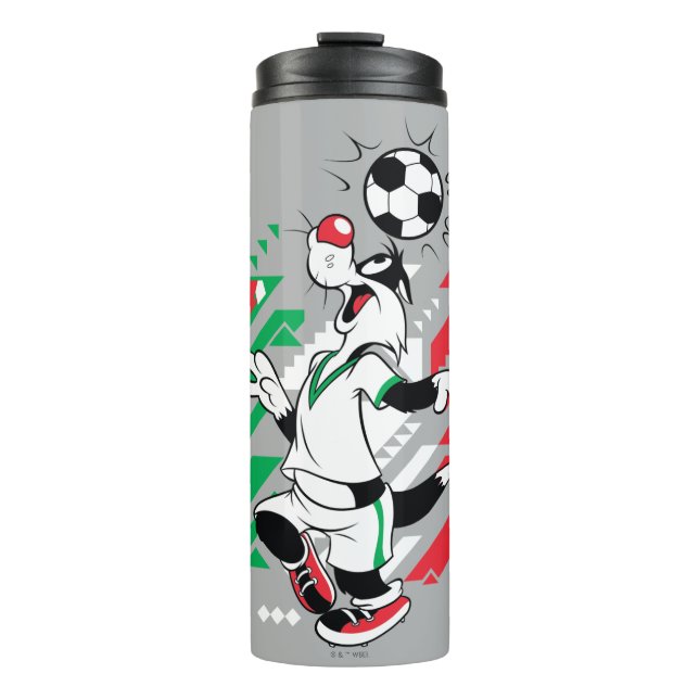 Bouteilles Isothermes Équipe d'Italie de football Graphique SYLVESTER™ (Devant)
