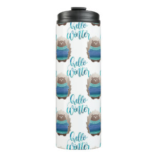 BOUTEILLES ISOTHERMES ESCALIERS D'HIVER NOIRS ET VERTS