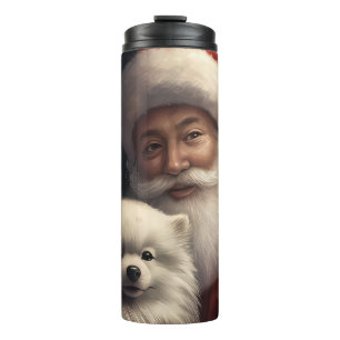 Bouteilles Isothermes Eskimo américain avec le Père Noël Fête de Noël fe