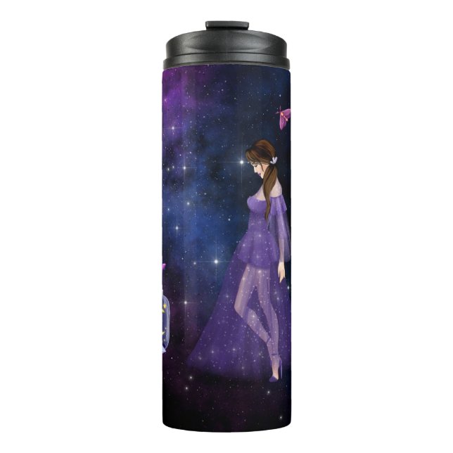 Bouteilles Isothermes Esoteric Witchcraft Magick Purple Cadeau Pour Sorc (Devant)