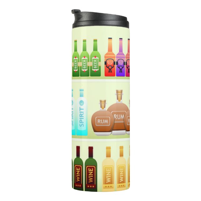 Bouteilles Isothermes Esprits (Tourné sur la droite)