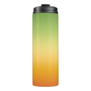 Bouteilles Isothermes Été Tropical Dégradé Orange Lemon Lime Ombre