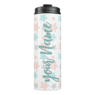Bouteilles Isothermes Étoile personnalisée Tumbler | Tasse de voyage éto