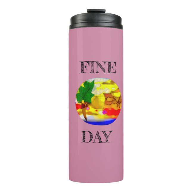 Bouteilles Isothermes étoile tree_FINE DAY (Devant)