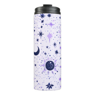 Bouteilles Isothermes Étoiles célestes noires et violettes