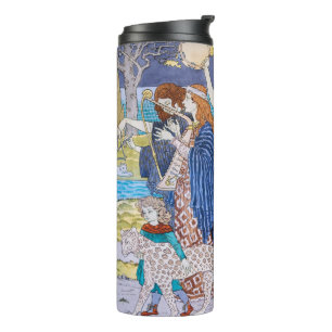 Bouteilles Isothermes Eugene Grasset - Panneau Décoratif Harmonie
