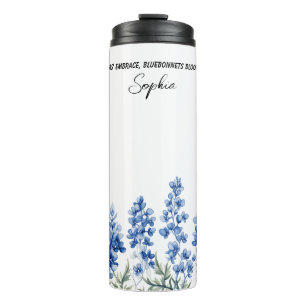 Bouteilles Isothermes exas Bluebonnets avec verse Personnalisé