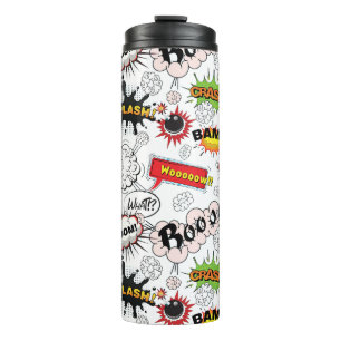 Bouteilles Isothermes Explosion d'art pop de bande dessinée rétro Tumble