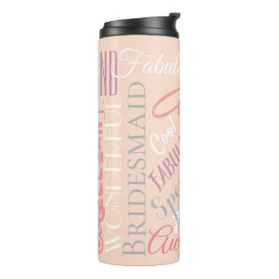Bouteilles Isothermes Fantastique Bridesmaid Paroles Fabales Personnalis