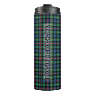 Bouteilles Isothermes Farquharson Tartan au nom de famille