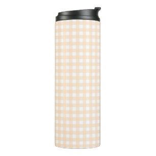 Bouteilles Isothermes Faye et Lauren En vichy beige