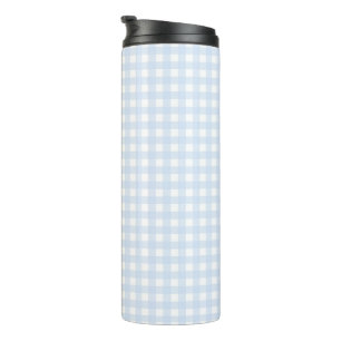Bouteilles Isothermes Faye et Lauren Pastel En vichy bleu