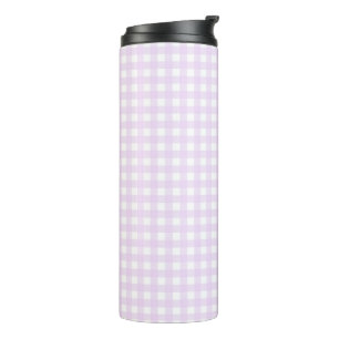 Bouteilles Isothermes Faye et Lauren Pastel Purple En vichy