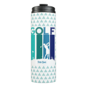 Bouteilles Isothermes Femme Golfer Customisée Thermal Tumbler