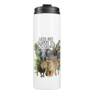 Bouteilles Isothermes FEMMES Sauvons Zoo Animaux Safari Party A D