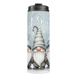 Bouteilles Isothermes Festif Cheer - Laisser neiger Noël Gnome