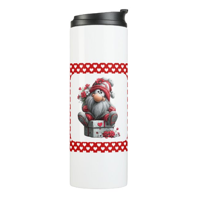 Bouteilles Isothermes Festive Love Messenger Gnome (Tourné sur la gauche)