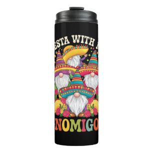 Bouteilles Isothermes Fête avec mes Gnomigos Gnome Cinco De Mayo