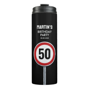 Bouteilles Isothermes Fête d'anniversaire d'âge PERSONNALISÉ avec pannea