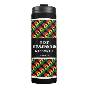 Bouteilles Isothermes Fête des pères BEST GHANÉEN DAD Ghana Custom