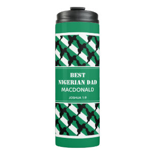 Bouteilles Isothermes Fête des pères BEST NIGÉRIAN DAD Naija Personnalis