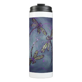 Bouteilles Isothermes Feu nocturne violet de libellule