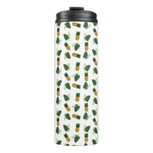Bouteilles Isothermes Feuilles D'Ananas Et De Palmiers