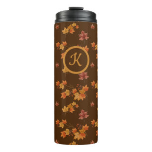 Bouteilles Isothermes Feuilles d'automne Tumbler thermique