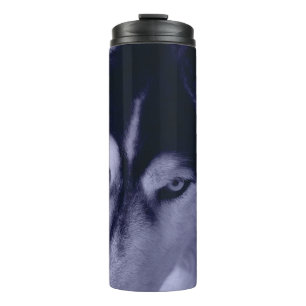 Bouteilles Isothermes Fierce Siberian Husky Eyes
