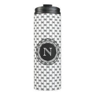 Bouteilles Isothermes Fil Skein Motif avec Monogramme ・ Artisanat