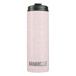 Bouteilles Isothermes Fille chic brillant rose rose personnalisée