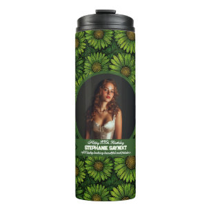 Bouteilles Isothermes Fille du jardin de marguerites Anniversaire Modern