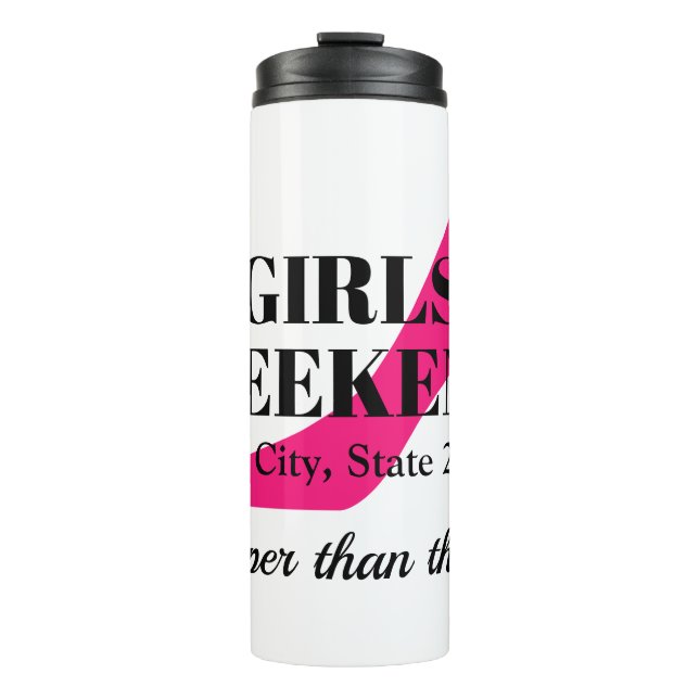 Bouteilles Isothermes Filles week-end voyage amusant thermo tumbler voya (Devant)