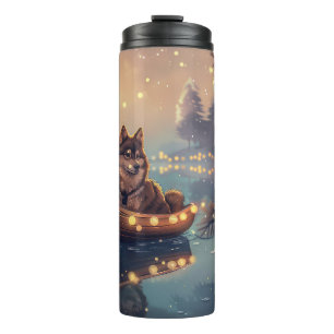 Bouteilles Isothermes Finlandais Lapphund Noël Festive Voyage