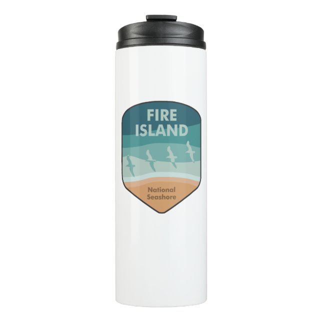 Bouteilles Isothermes Fire Island National Seashore New York Seaguls (Devant)