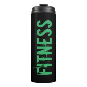 Bouteilles Isothermes Fitness Personal Trainer Bodybuilding Modern Black