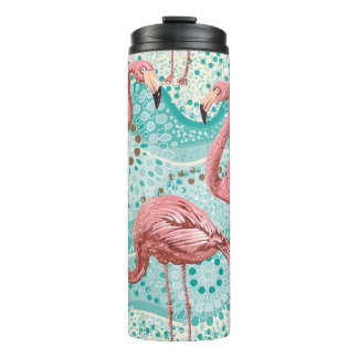 Bouteilles Isothermes Flamants roses sans soudure motif
