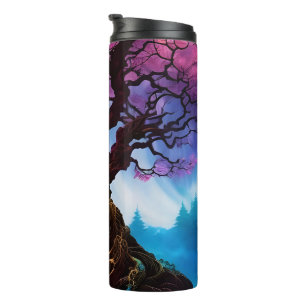 Bouteilles Isothermes Fleur de cerisiers Arbre de vie