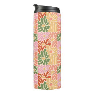 Bouteilles Isothermes Fleur groovy rétro