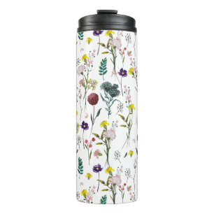 Bouteilles Isothermes Fleur Sauvage Vibrante 