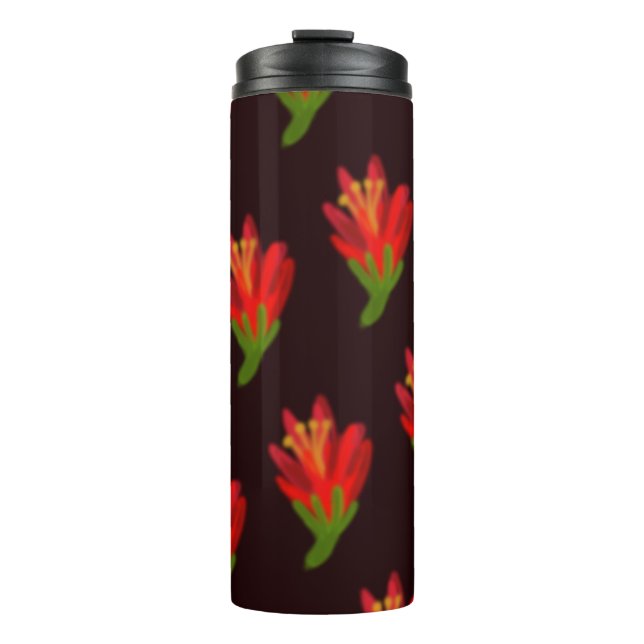 Bouteilles Isothermes fleurs (Devant)