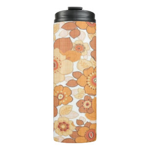 Bouteilles Isothermes Fleurs colorées motif