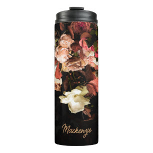 Bouteilles Isothermes Fleurs d'automne personnalisées Stylisées