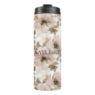 Bouteilles Isothermes Fleurs du Sud-Ouest Brun Rose 