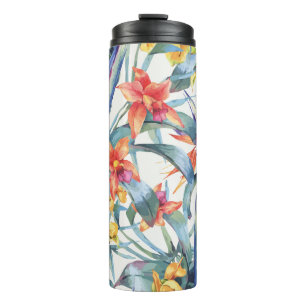 Bouteilles Isothermes Fleurs Feuilles tropicales Vintages Botaniques