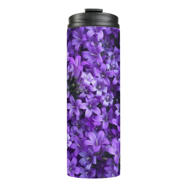 Bouteilles Isothermes Fleurs pourpres (Devant)