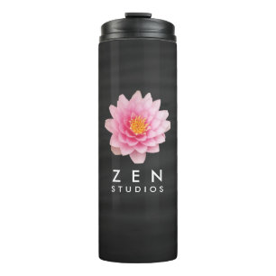 Bouteilles Isothermes Floating Pink Lotus Flowers