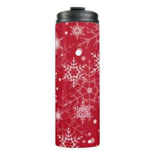 Bouteilles Isothermes Flocon à neige blanc ouvert